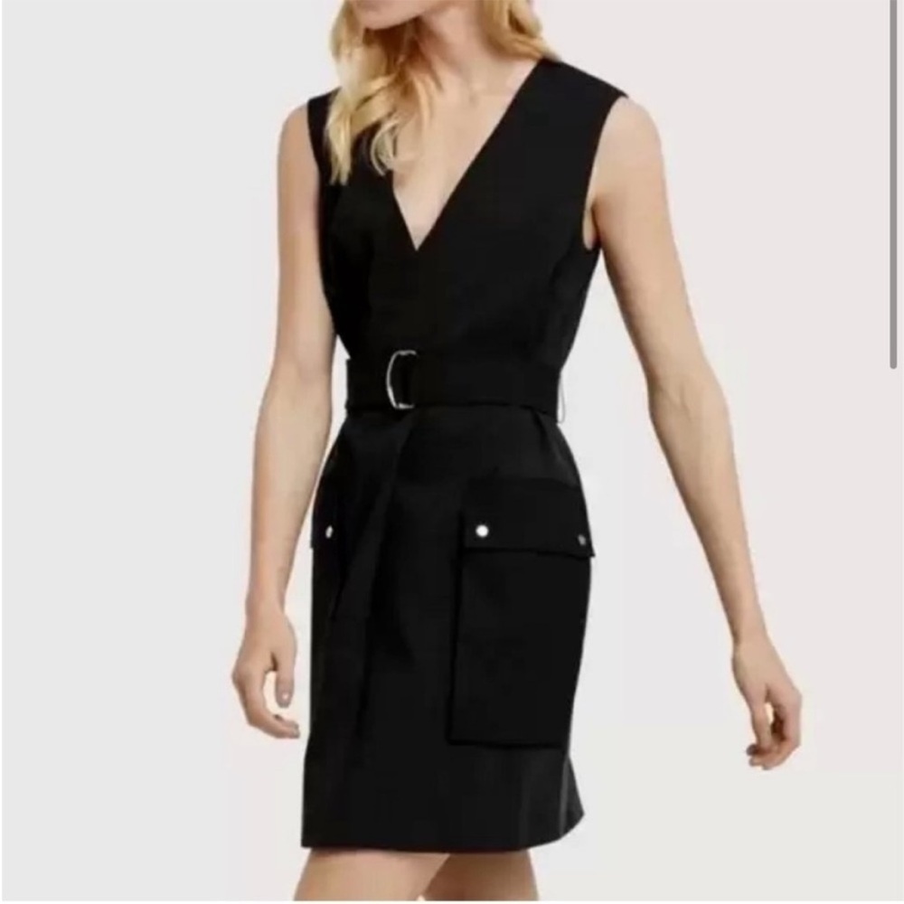 Kit‎ & Ace In the Field Black Mini Dress Size S